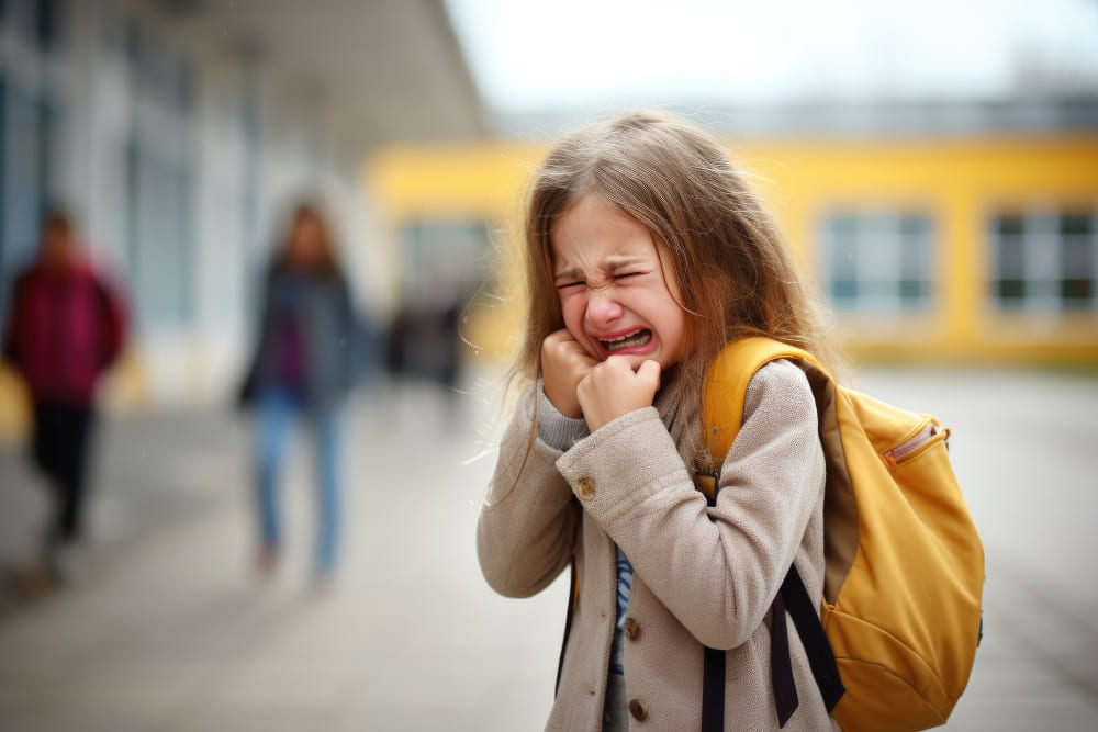 Choro na porta da escola: como ajudar seu filho a atravessar a separação com segurança