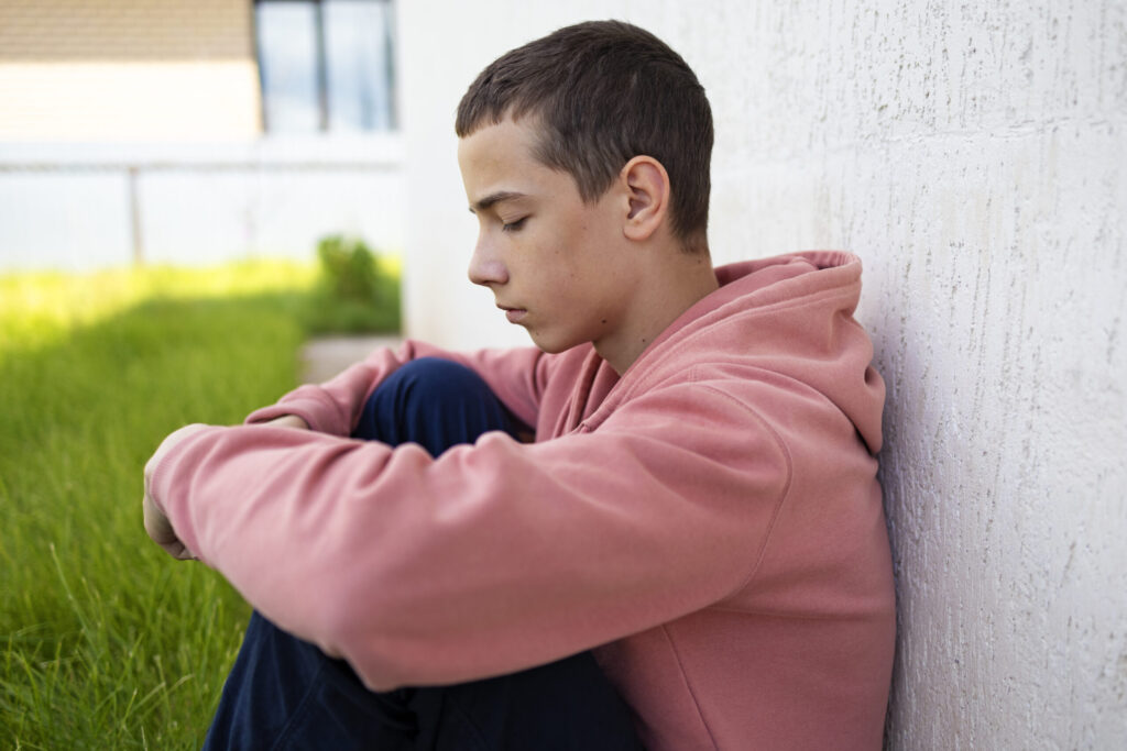 Adolescente triste