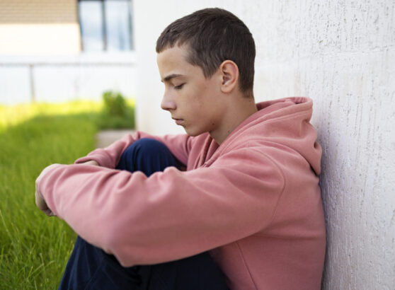 Adolescente triste